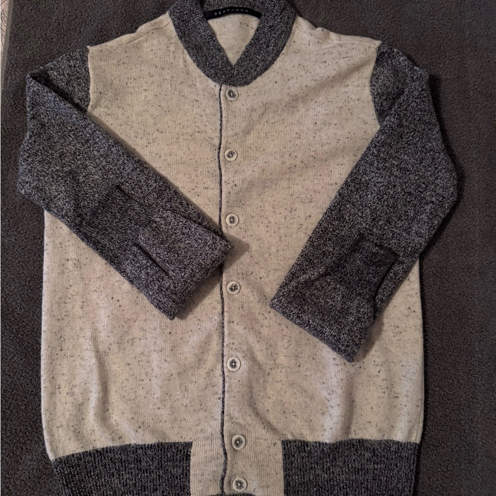 Man, Sean John sweater!